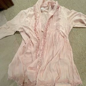 Venus pink/mauve lightweight cardigan XL